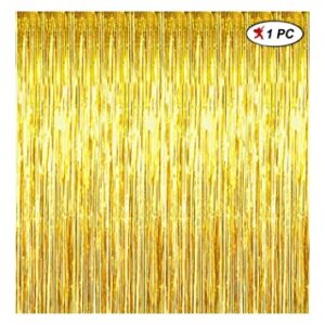 Golden Foil Curtain