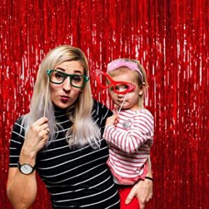 Red Foil Curtain