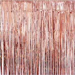 Rose Gold Foil Curtain