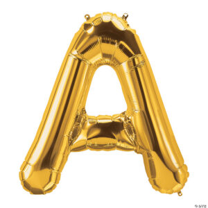 Letter “A” Foil balloon