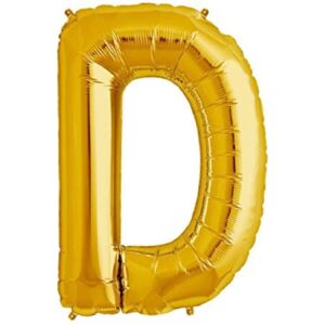 Letter “D” Foil balloon