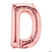 Letter “D” Foil balloon