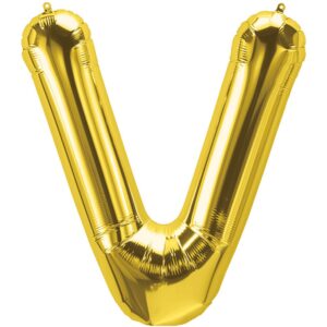 Letter “V” Foil balloon