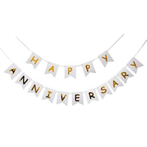 Happy Anniversary (White)